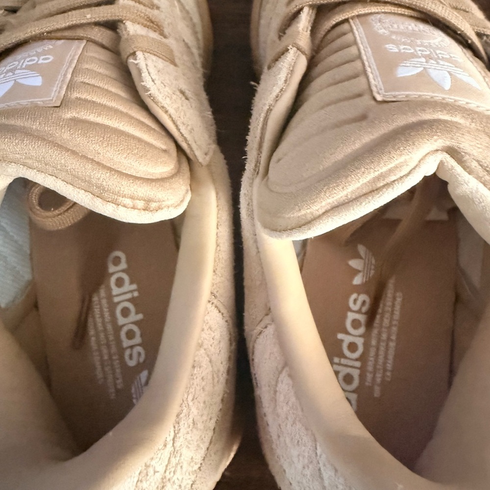Adidas Beige Suede Sneakers - Picture 3 of 6